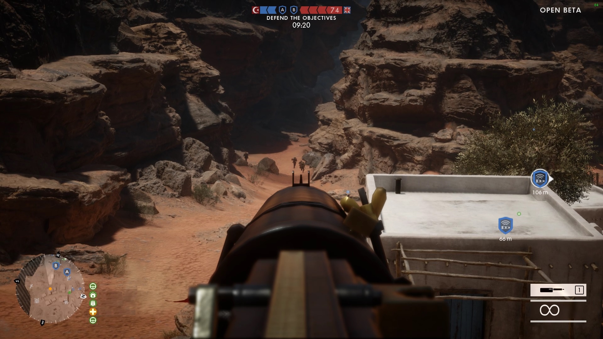 bf1 switch to iron sights